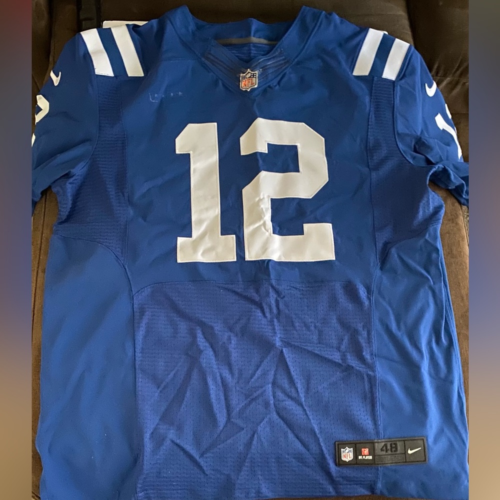 Nike Elite Indianapolis Colts Andrew Luck Jersey size 48